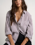 STORIES BE TOLD YOU GOT THIS STRIPE OVERSIZED SHIRT