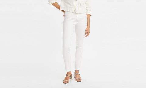 LEVIS 311 SHAPING SKINNY SOFT CLEAN WHITE