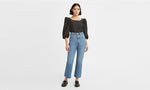 LEVIS RIBACGE CROP BOOT JAZZ ICON