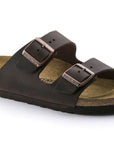 BIRKENSTOCK ARIZONA OILED LEATHER - REGULAR - HABANA