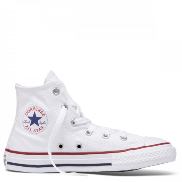 CONVERSE KIDS ALL STAR HI WHITE Boutique on Main Street