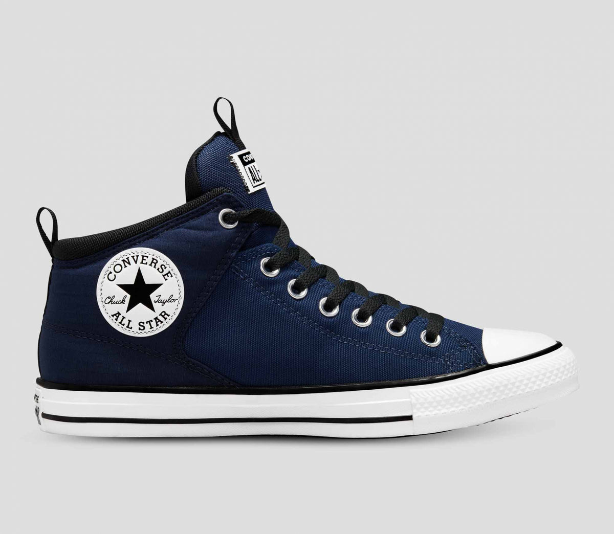 CONVERSE HIGH STREET CANVAS MID OBSIDIAN Boutique on
