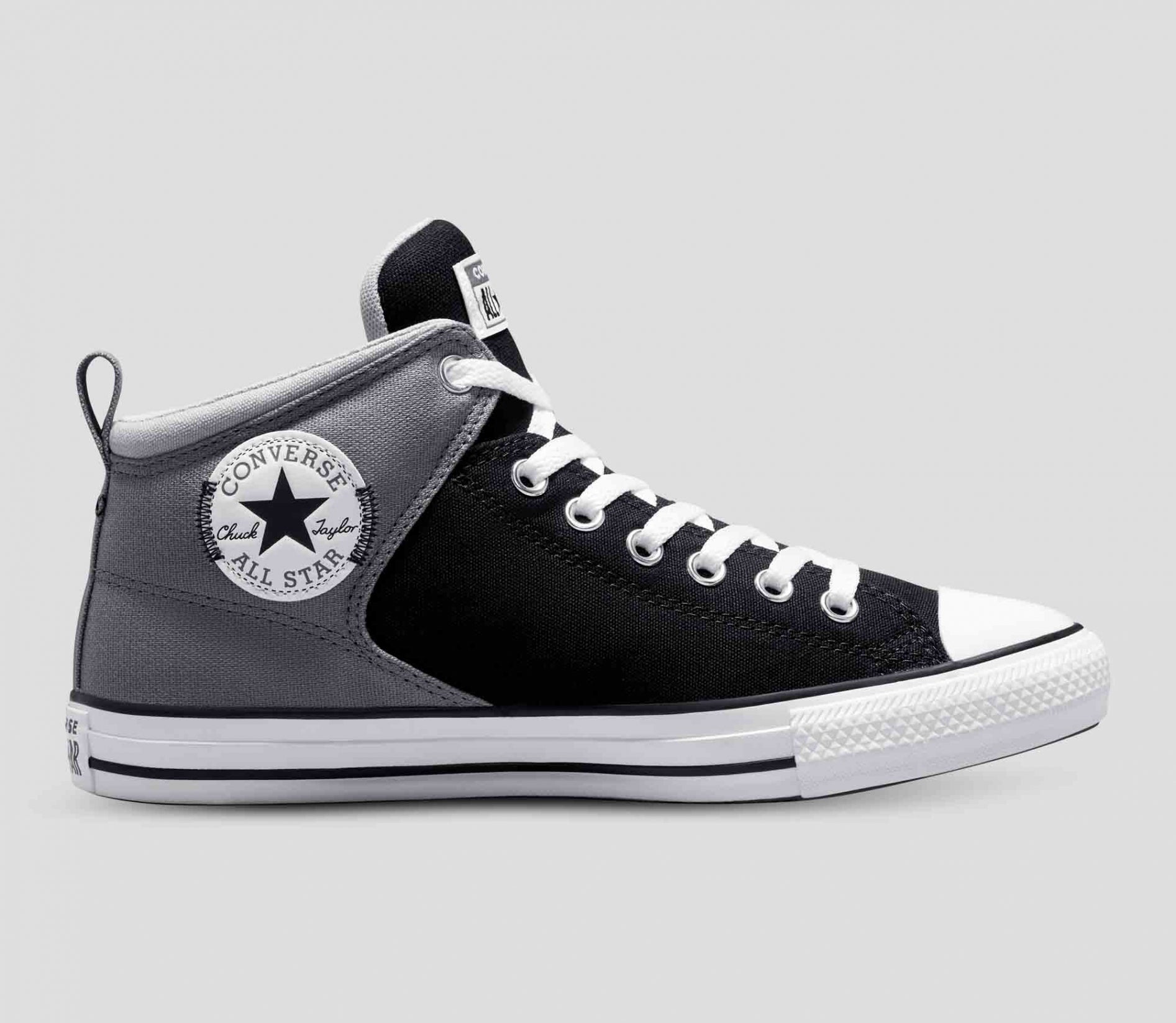 CONVERSE HIGH STREET CANVAS BLACK/MASON – Boutique on Main Street