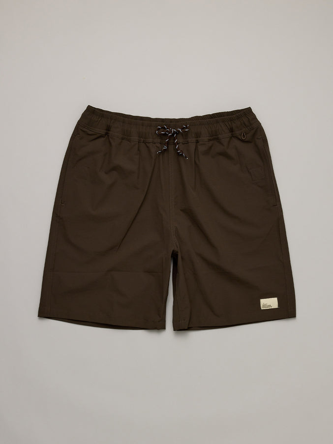 JUST ANOTHER FISHERMAN CREWMAN SHORTS 2.0 - EARTH