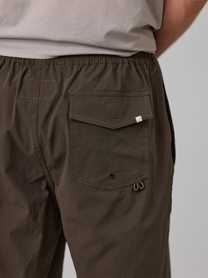 JUST ANOTHER FISHERMAN CREWMAN SHORTS 2.0 - EARTH
