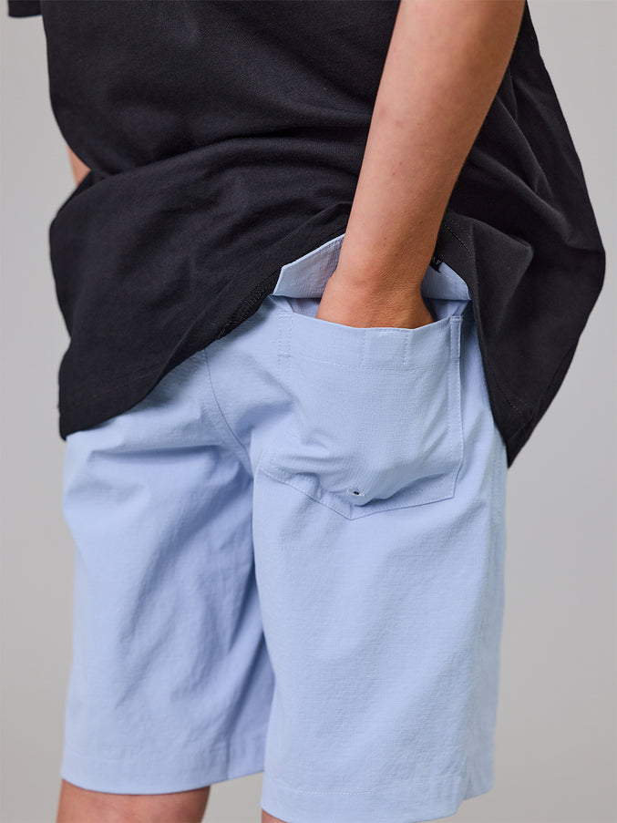 JUST ANOTHER FISHERMAN MINI CREWMAN SHORTS