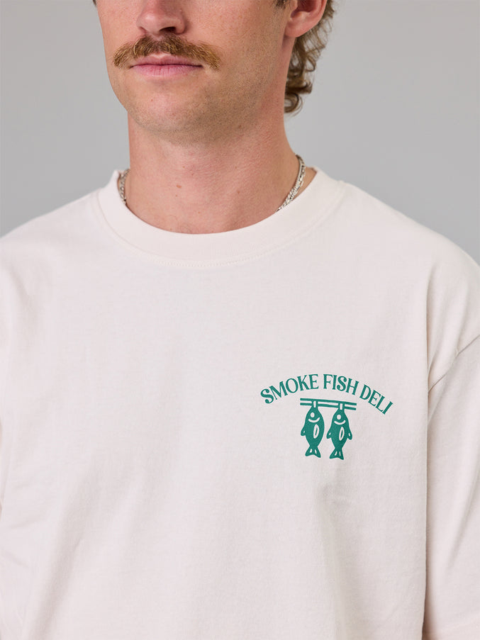 JUST ANOTHER FISHERMAN SMOKE FISH DELI SEA TEE