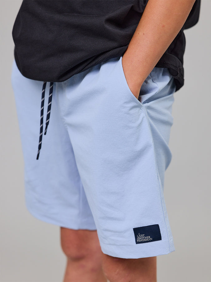 JUST ANOTHER FISHERMAN MINI CREWMAN SHORTS