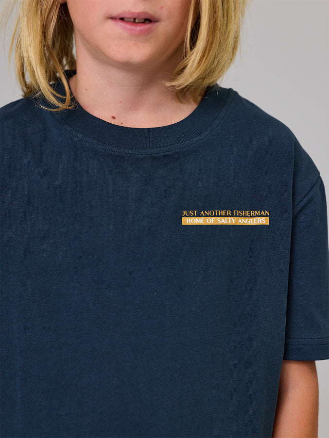 JUST ANOTHER FISHERMAN MINI SALTY ANGLERS TEE