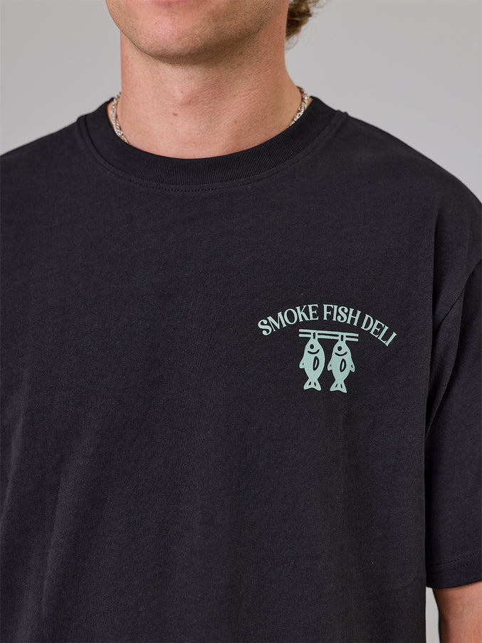 JUST ANOTHER FISHERMAN SMOKE FISH DELI SEA TEE