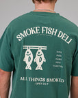 JUST ANOTHER FISHERMAN SMOKE FISH DELI SEA TEE