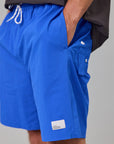 JUST ANOTHER FISHERMAN CREWMAN SHORTS 2.0 - COBALT