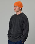 JUST ANOTHER FISHERMAN MERINO SEA CREW - GRAPHITE