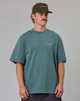 JUST ANOTHER FISHERMAN SCRIPT HEAVY SHORE TEE