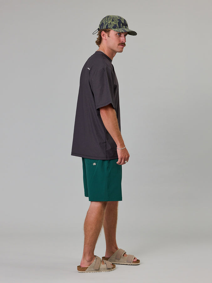 JUST ANOTHER FISHERMAN CREWMAN SHORTS 2.0 - DUSK PINE