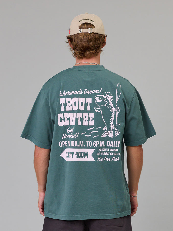 JUST ANOTHER FISHERMAN FISHERMANS DREAM HEAVY SHORE TEE