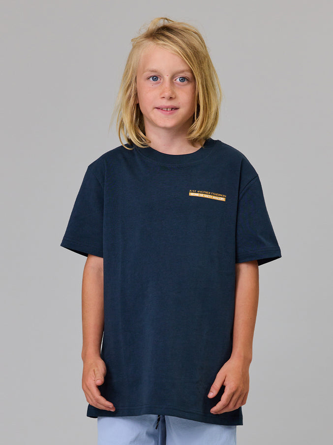 JUST ANOTHER FISHERMAN MINI SALTY ANGLERS TEE