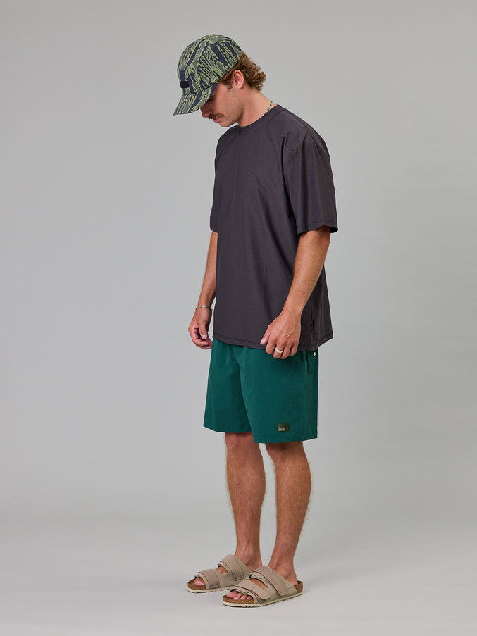 JUST ANOTHER FISHERMAN CREWMAN SHORTS 2.0 - DUSK PINE