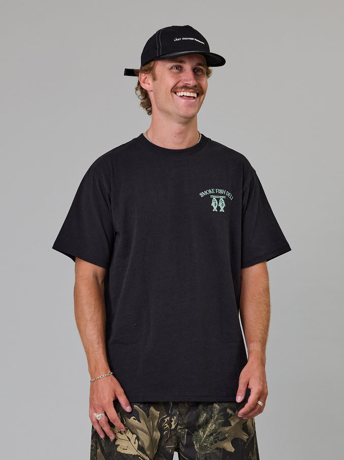 JUST ANOTHER FISHERMAN SMOKE FISH DELI SEA TEE