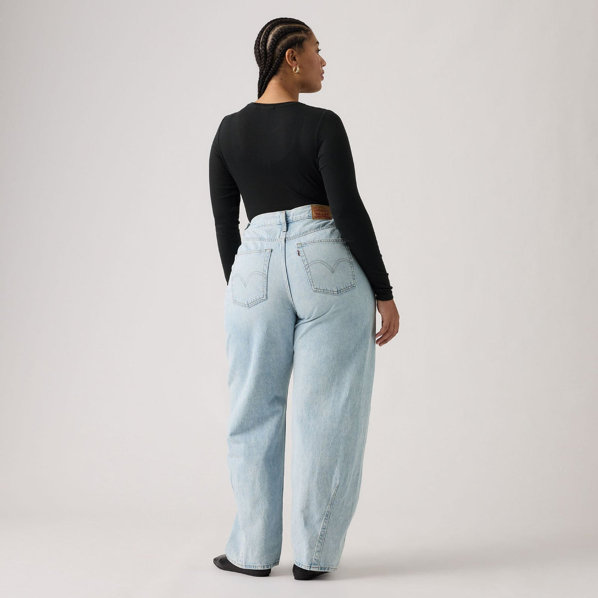 LEVIS CINCH BARREL JEANS - ABRAIDED ART