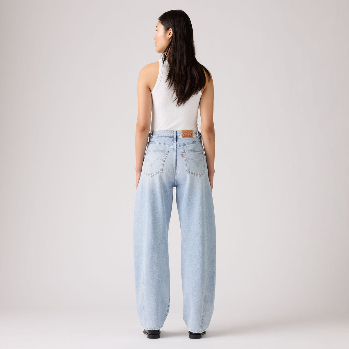 LEVIS CINCH BARREL JEANS - ABRAIDED ART