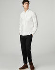 BEN SHERMAN LONG SLEEVE SIGNATURE OXFORD SHIRT
