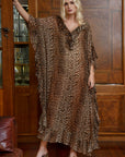 CURATE RUFFLE AND ROLL DRESS