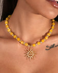 INDIGO & WOLFE LIORA NECKLACE
