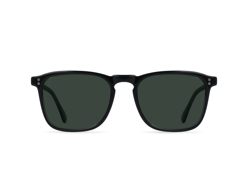 RAEN WILEY RECYCLED BLACK/GREEN POLARIZED-54