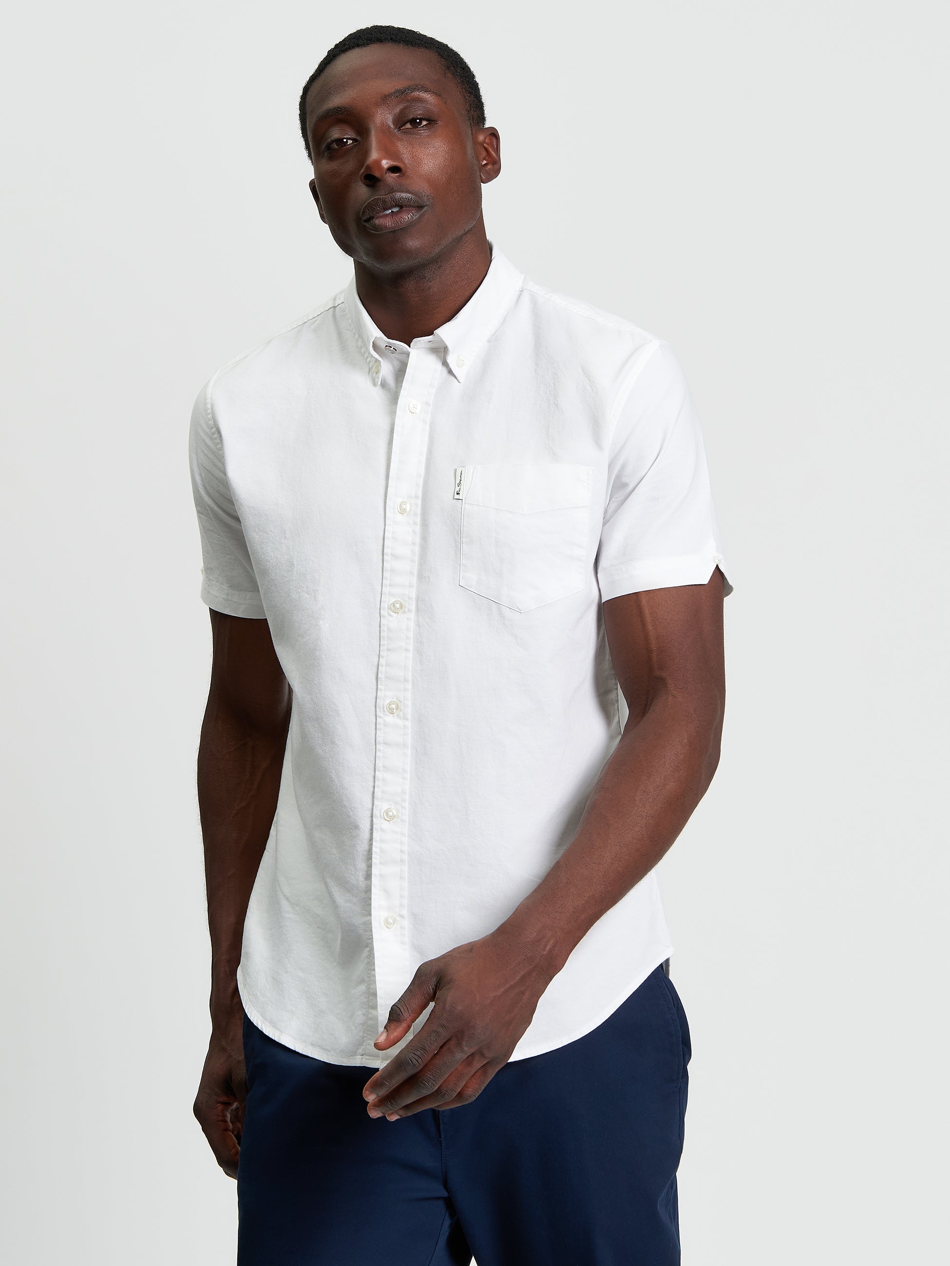 BEN SHERMAN SIGNATURE OXFORD SHIRT SHORT SLEEVE