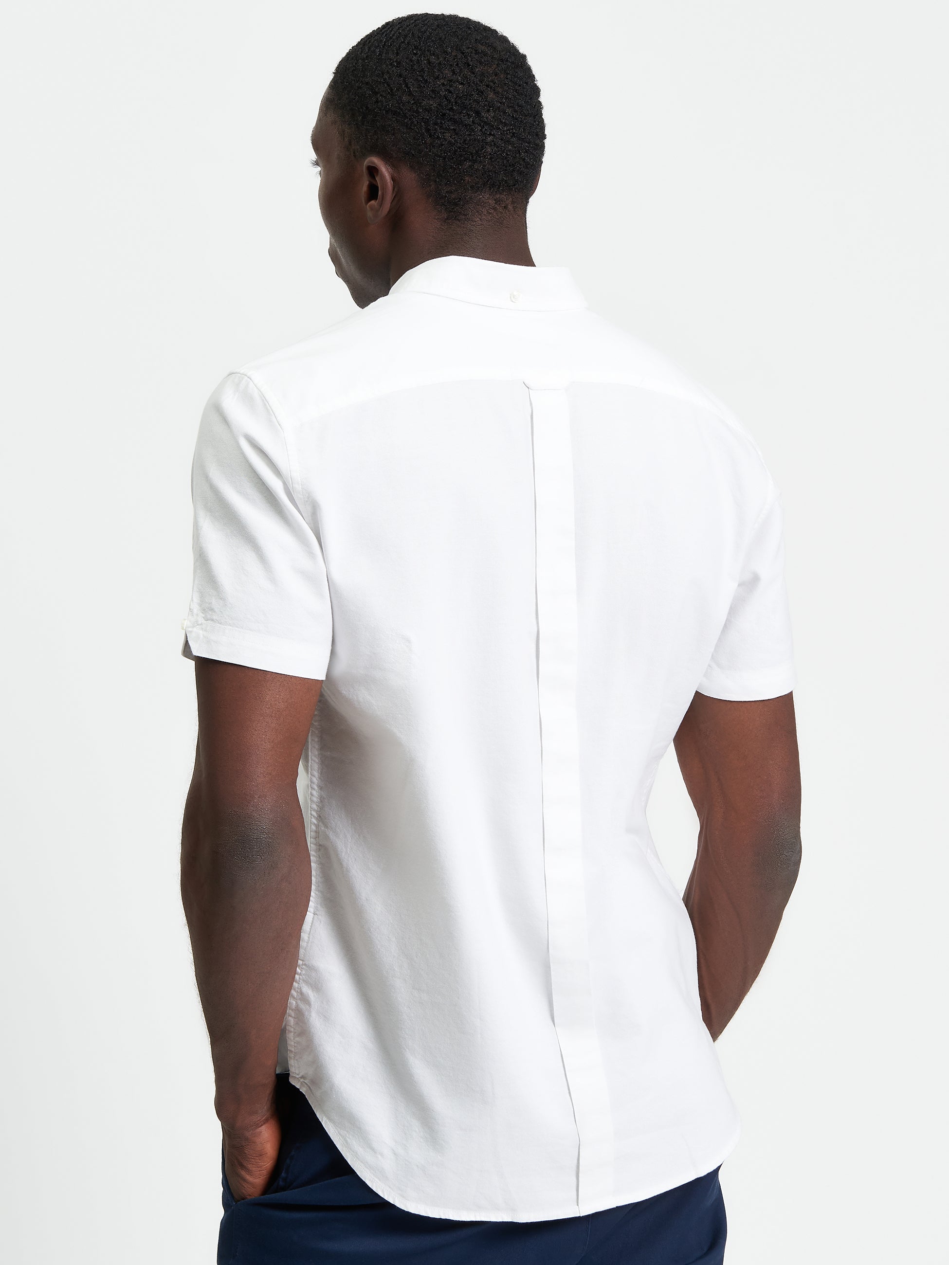BEN SHERMAN SIGNATURE OXFORD SHIRT SHORT SLEEVE