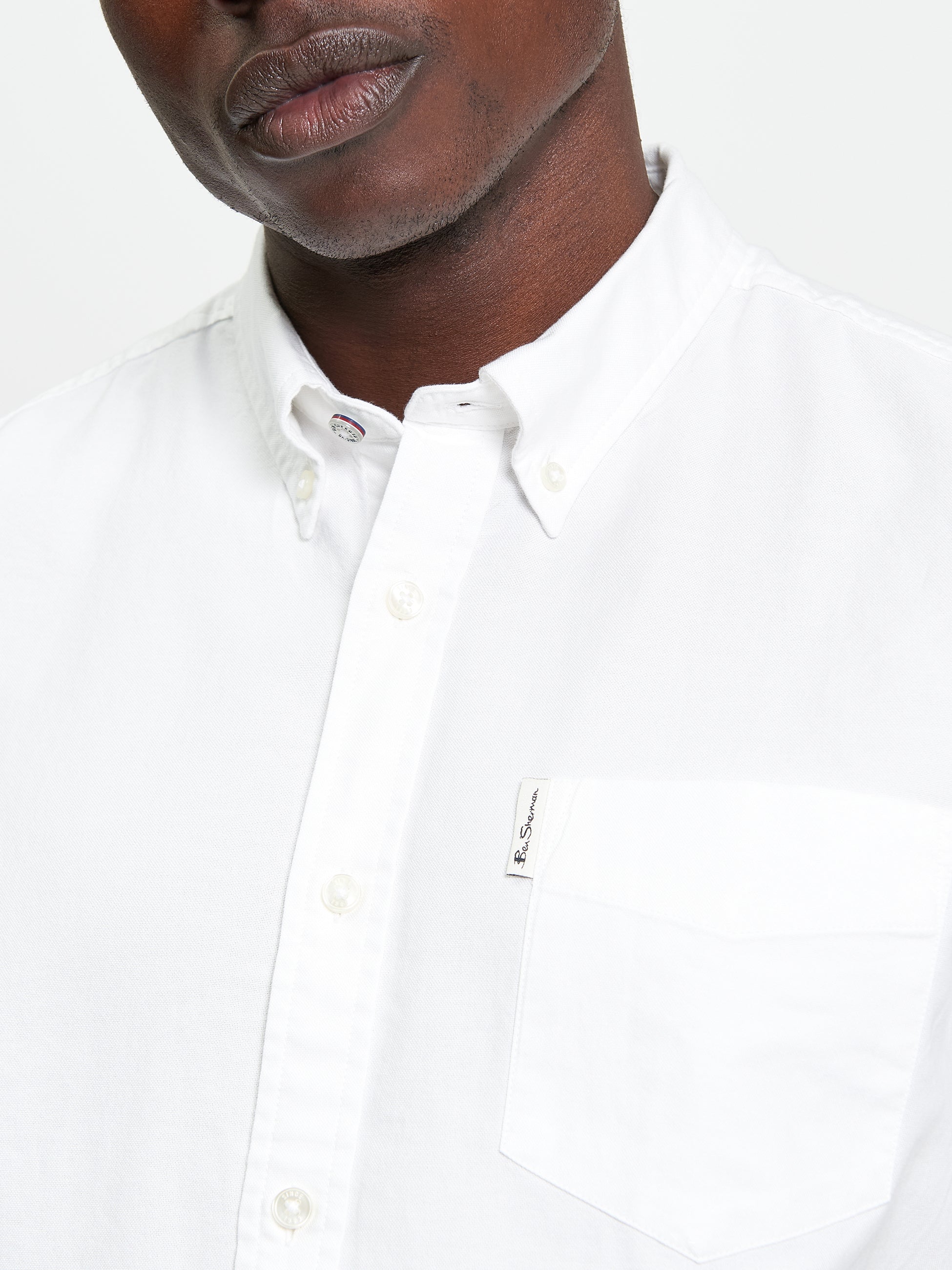 BEN SHERMAN SIGNATURE OXFORD SHIRT SHORT SLEEVE