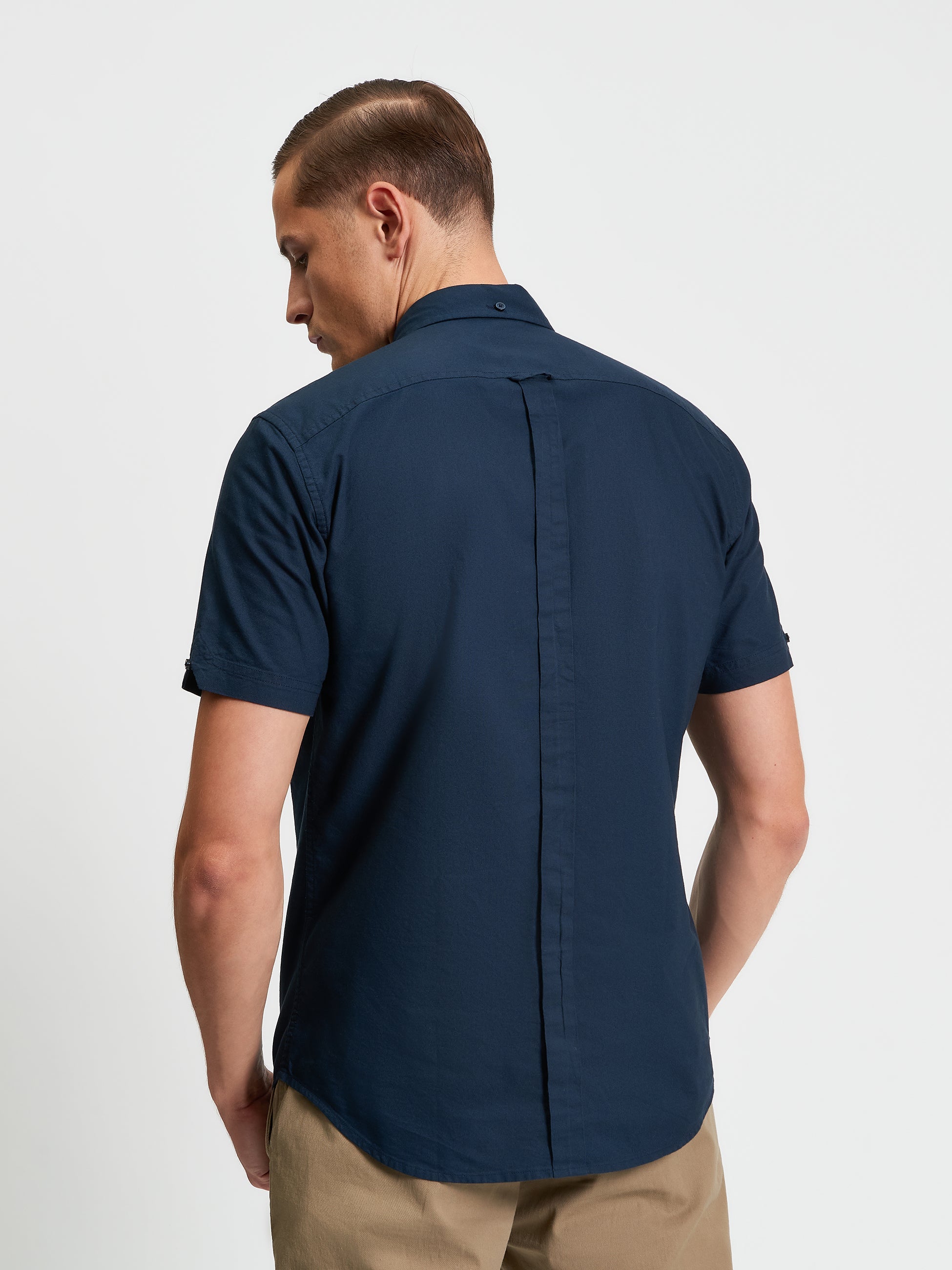 BEN SHERMAN SIGNATURE OXFORD SHIRT SHORT SLEEVE