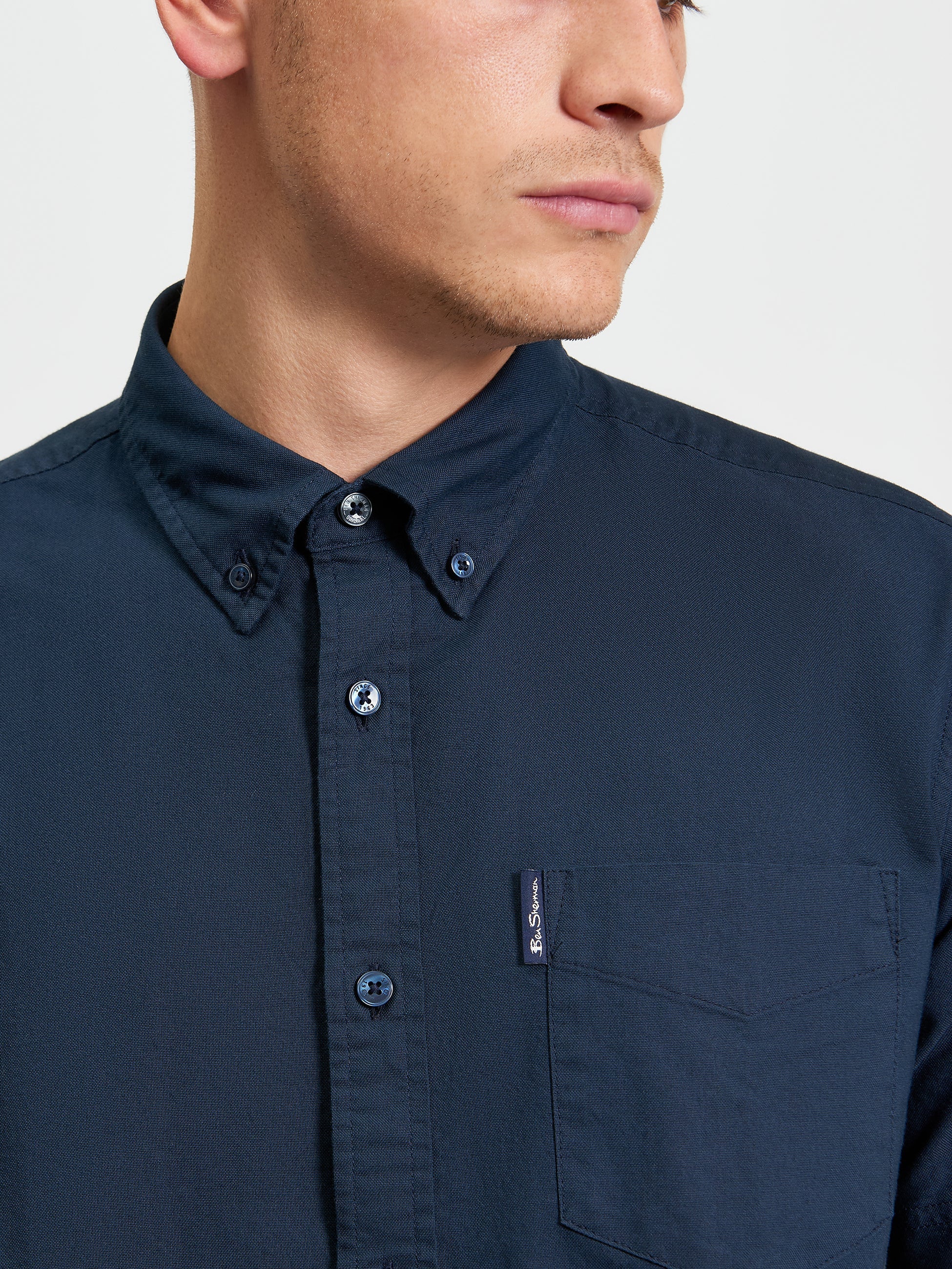 BEN SHERMAN SIGNATURE OXFORD SHIRT SHORT SLEEVE