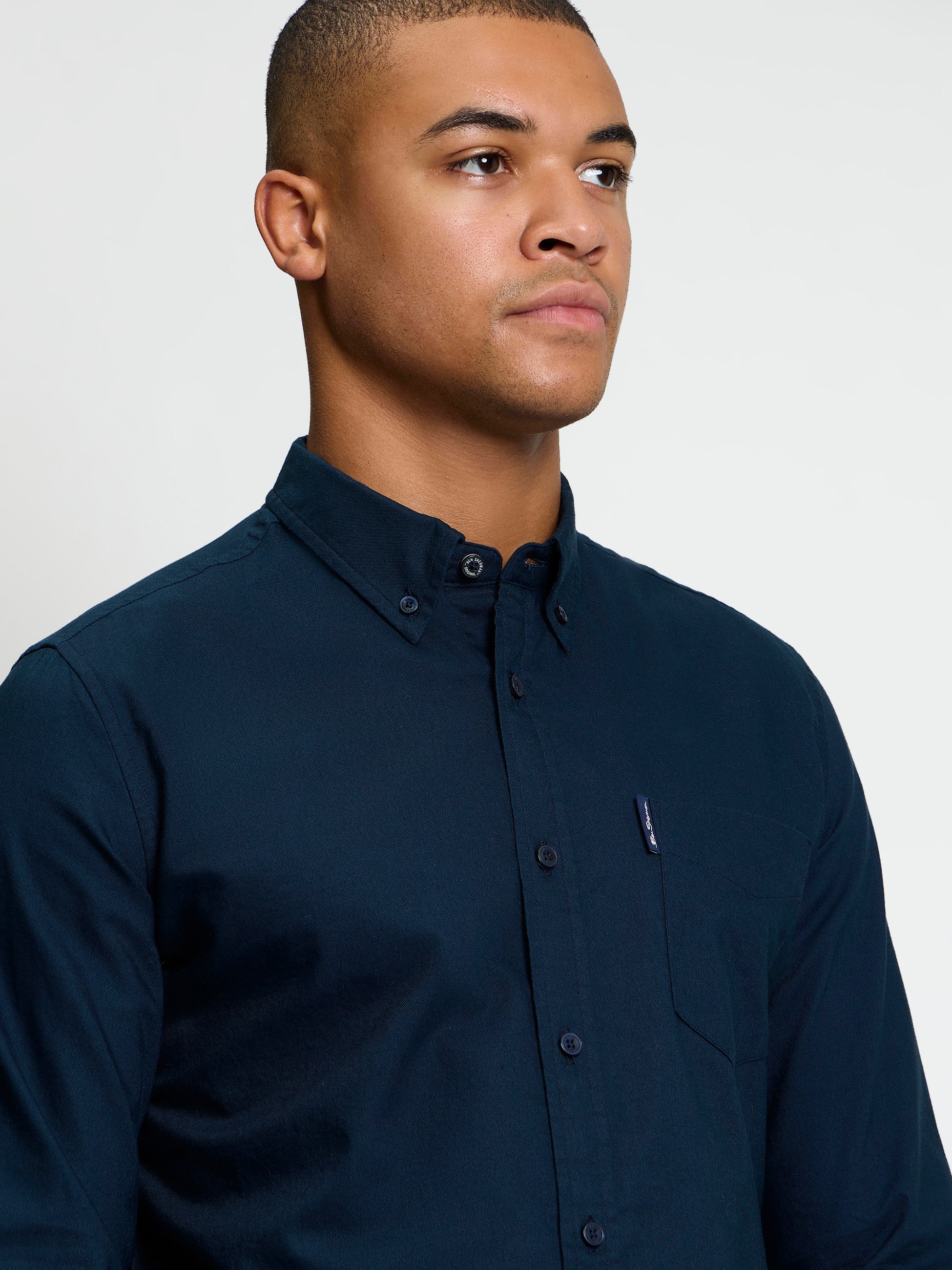 BEN SHERMAN LONG SLEEVE SIGNATURE OXFORD SHIRT