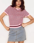 MINK PINK CALLA KNIT TEE