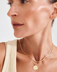PILGRIM NOMAD NECKLACE GOLD
