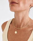 PILGRIM NOMAD NECKLACE GOLD