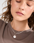 PILGRIM NOMAD NECKLACE SILVER