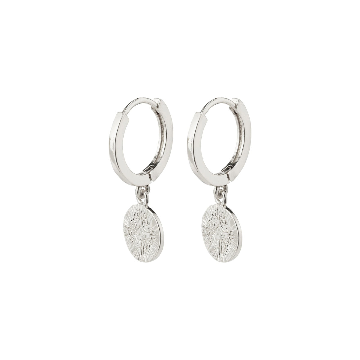 PILGRIM NOMAD EARRINGS SILVER