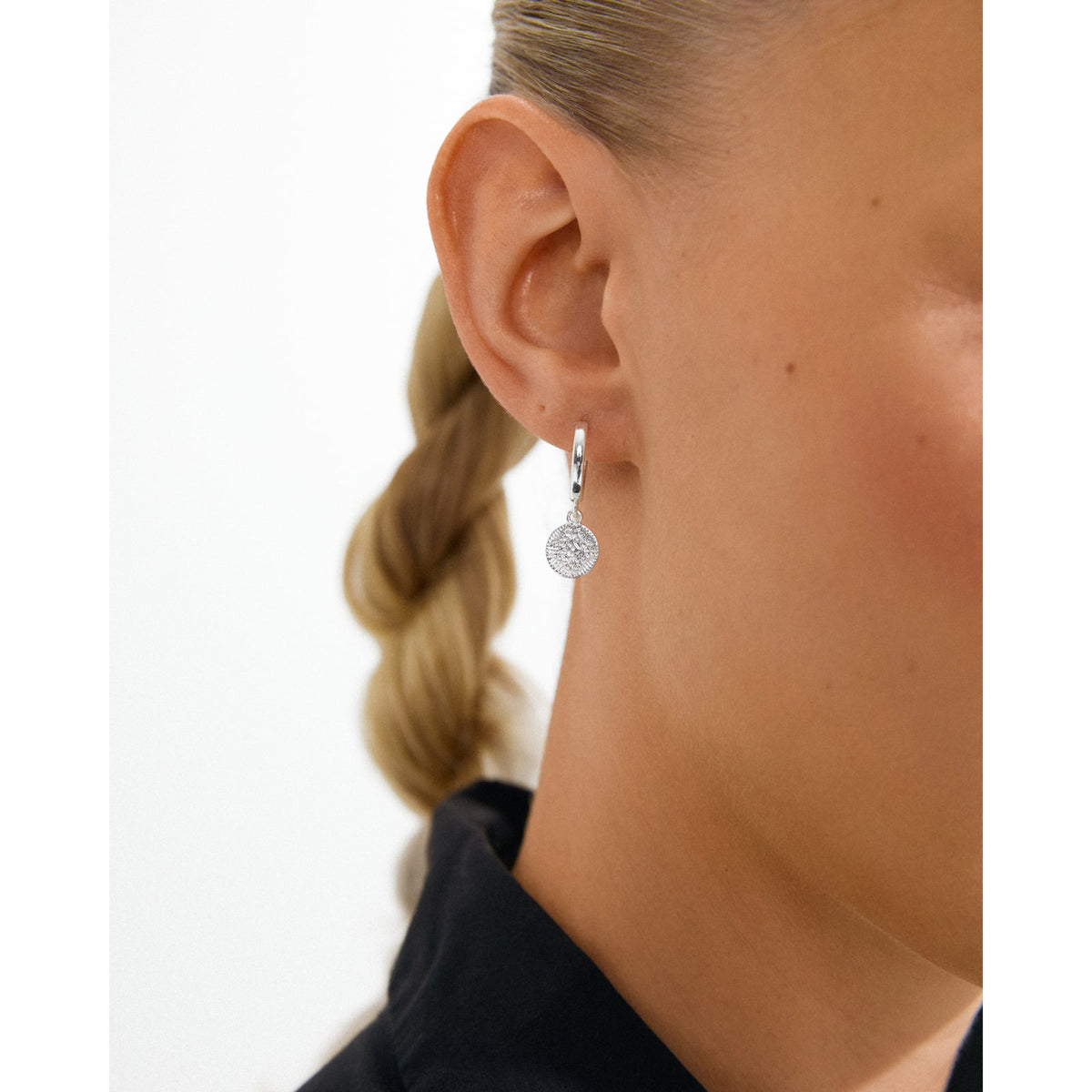 PILGRIM NOMAD EARRINGS SILVER