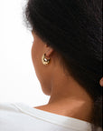 PILGRIM INTENT RECYCLED EARRINGS GOLD
