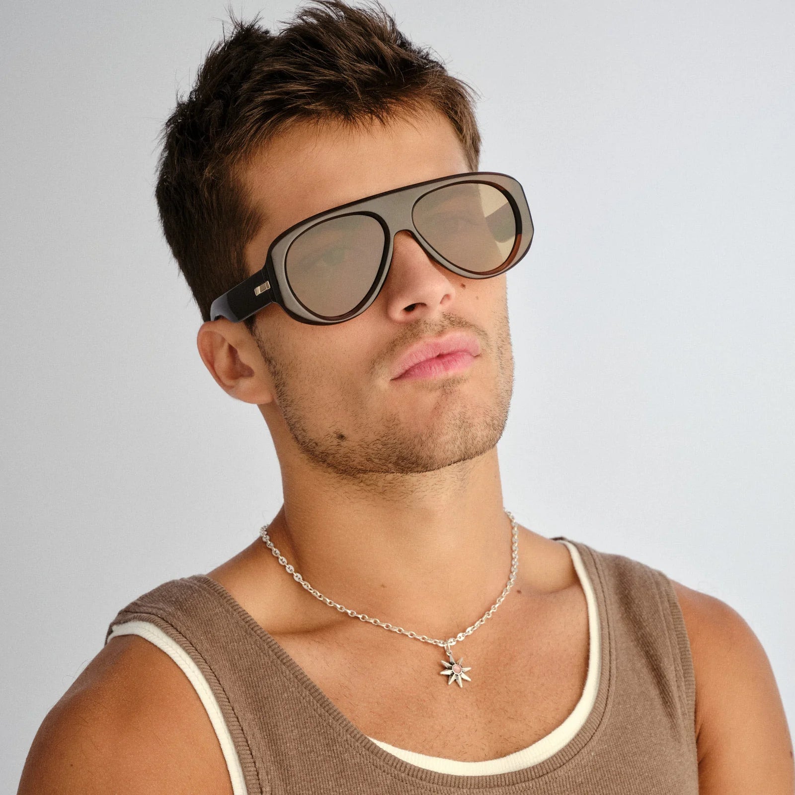LE SPECS DREAM BOAT SUNGLASSES - COCOA