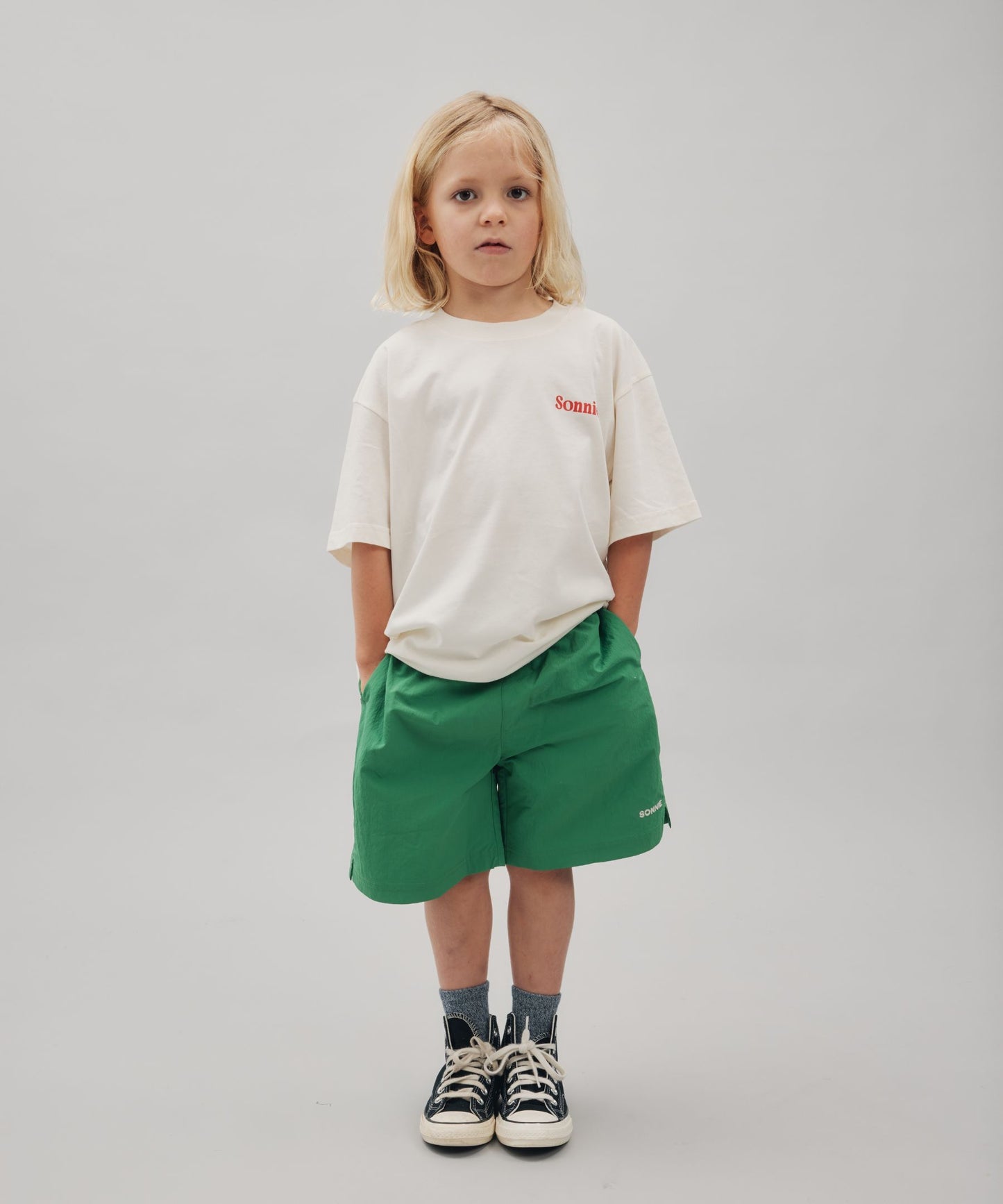 SONNIE NYLON SPORTS SHORTS