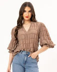 SEEKING LOLA BISCUIT GRACEFUL TOP