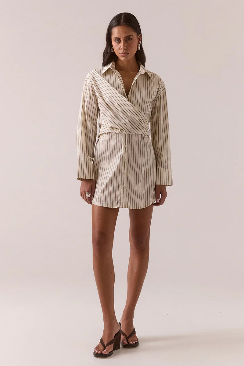 SOVERE TAVEN SHIRT DRESS