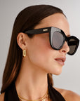 LE SPECS AIR HEART - BLACK