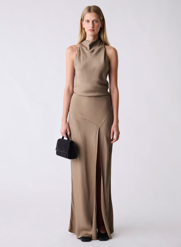 ESMAEE CONCOURSE MAXI SKIRT
