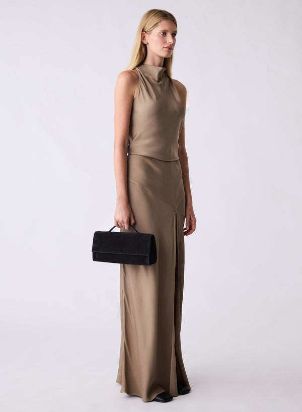 ESMAEE CONCOURSE MAXI SKIRT