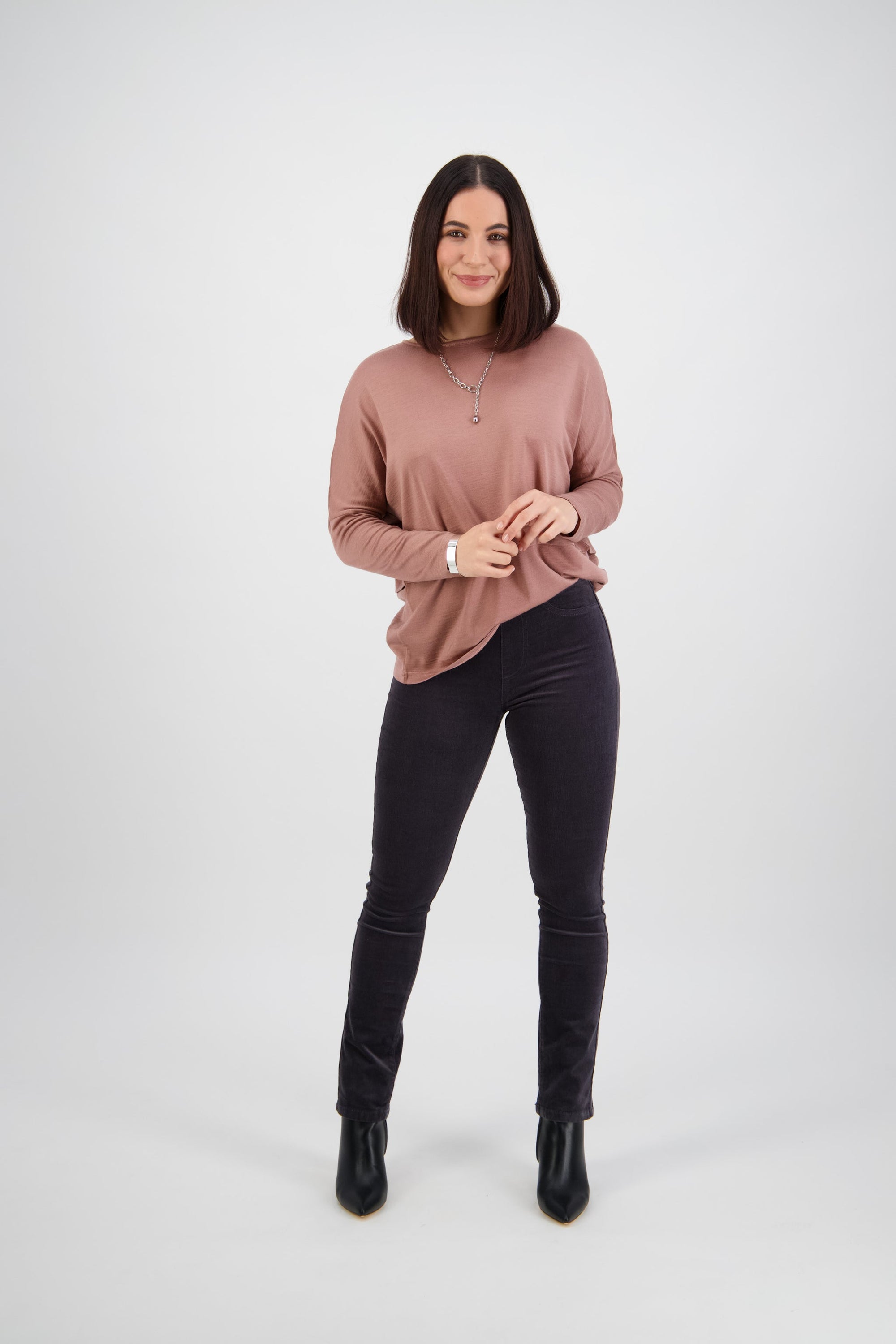 VASSALLI SLIM LEG FULL LENGTH CORD PULL ON